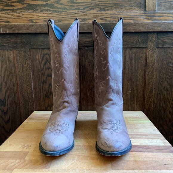 Old West SCL 7014 Cowboy Boots Size 10 - Picture 2 of 7